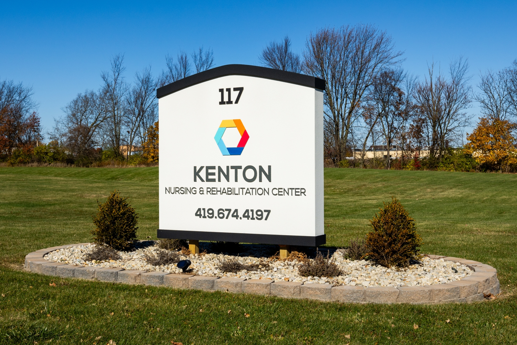 Kenton welcome sign